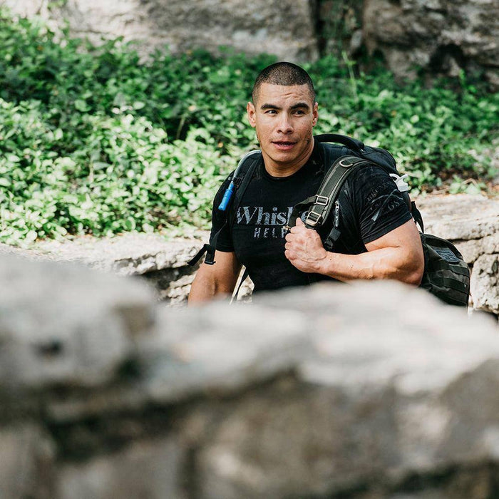 Whiskey Helps Tee for Men | Grunt Style
