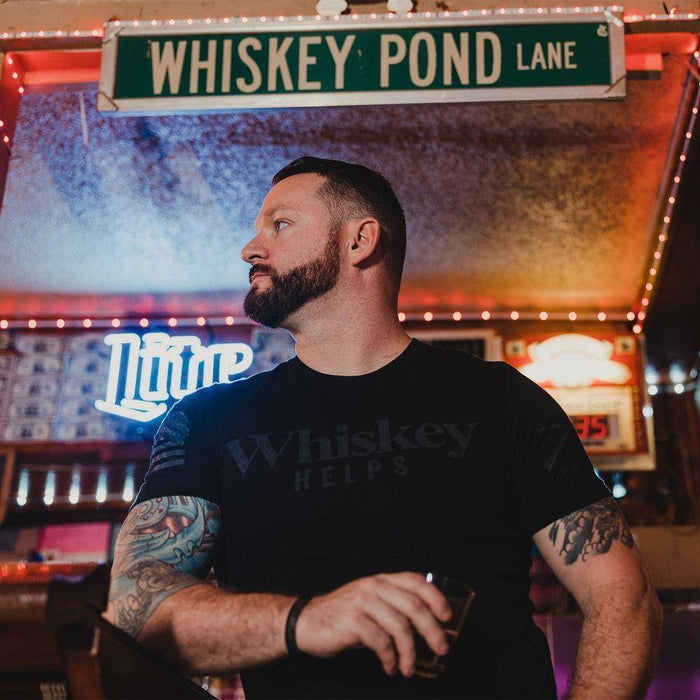 Drinking T-Shirt - Whiskey Helps