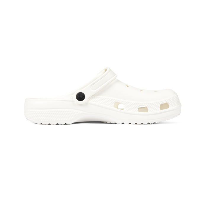 White EVA Foam Clogs — 'Street Dreams' Comfort Garden Shoes - JSM-Street Dreams