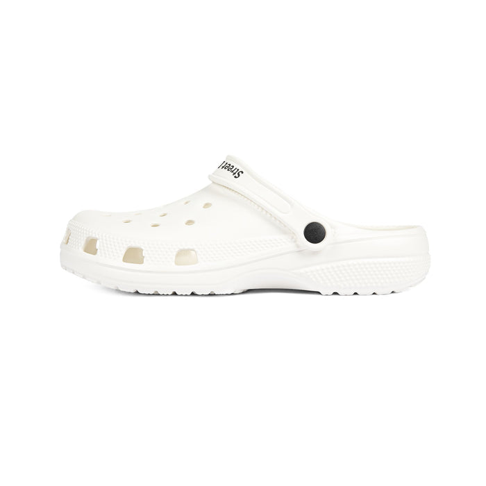 White EVA Foam Clogs — 'Street Dreams' Comfort Garden Shoes - JSM-Street Dreams
