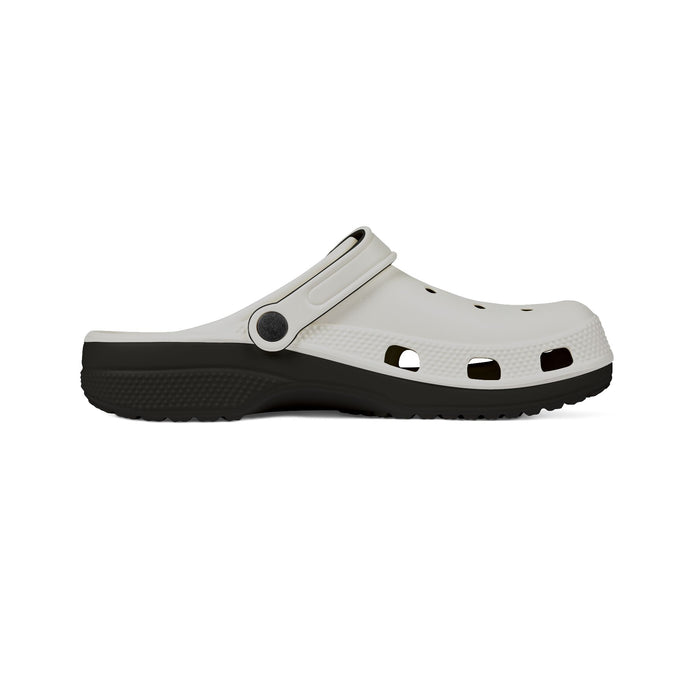 White EVA Foam Clogs — 'Street Dreams' Comfort Garden Shoes - JSM-Street Dreams