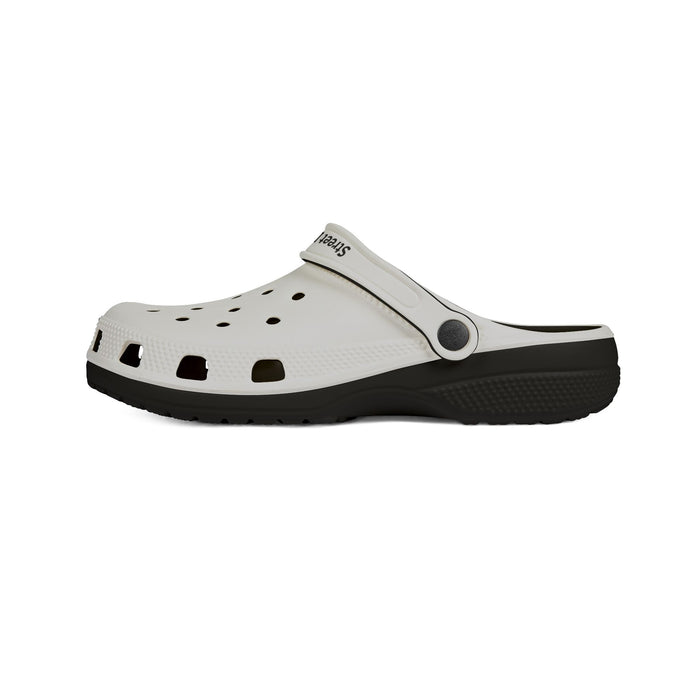 White EVA Foam Clogs — 'Street Dreams' Comfort Garden Shoes - JSM-Street Dreams