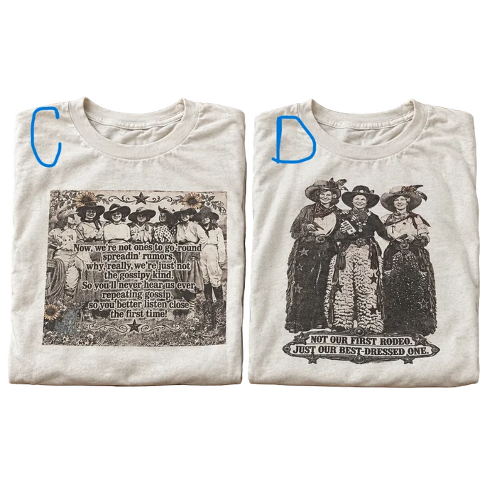 Wild West graphic tee E