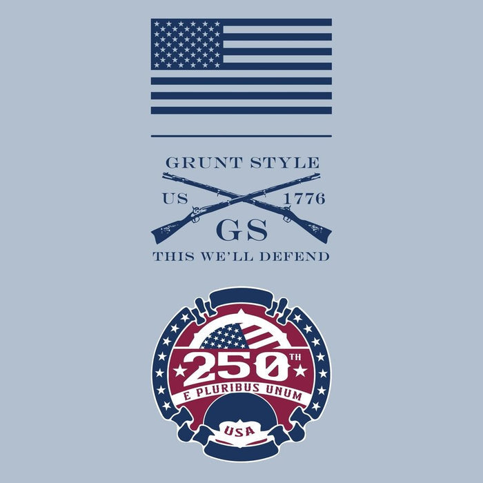 Women's 250th Commemorative Flowy Tank - Stonewash Denim