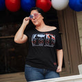 Grunt Style Women's Fck'n Free Slouchy Fit T-Shirt - Black