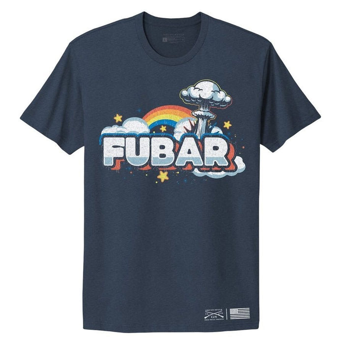 Grunt Style Women's FUBAR Boyfriend Fit T-Shirt - Midnight Navy T-Shirt