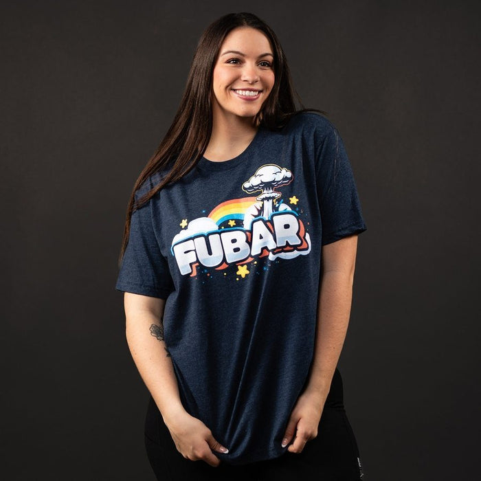 Grunt Style Women's FUBAR Boyfriend Fit T-Shirt - Midnight Navy