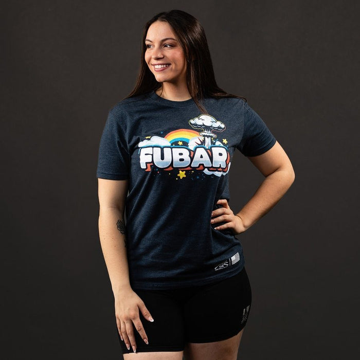 Grunt Style Women's FUBAR Boyfriend Fit T-Shirt - Midnight Navy