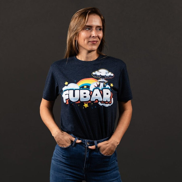 Grunt Style Women's FUBAR Boyfriend Fit T-Shirt - Midnight Navy