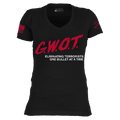 Women's G.W.O.T. V-Neck - Black