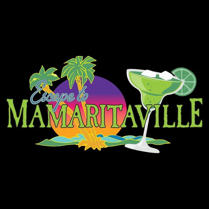 Grunt Style Women's Mamaritaville Boyfriend Fit T-Shirt - Black-Artwork