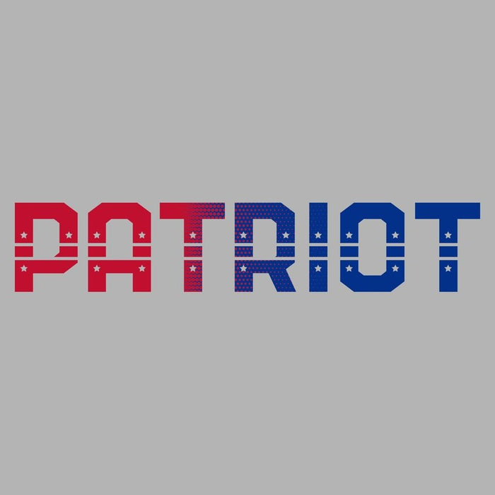 Grunt Style Women's Patriot V-Neck - Dark Heather Gray artwork