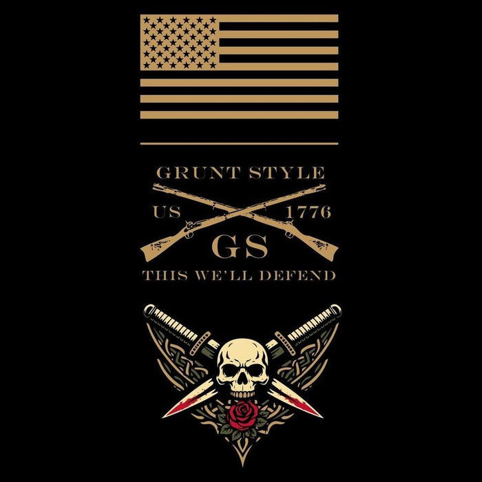 Grunt Style Women's Queen Of War Hoodie- Black artwork