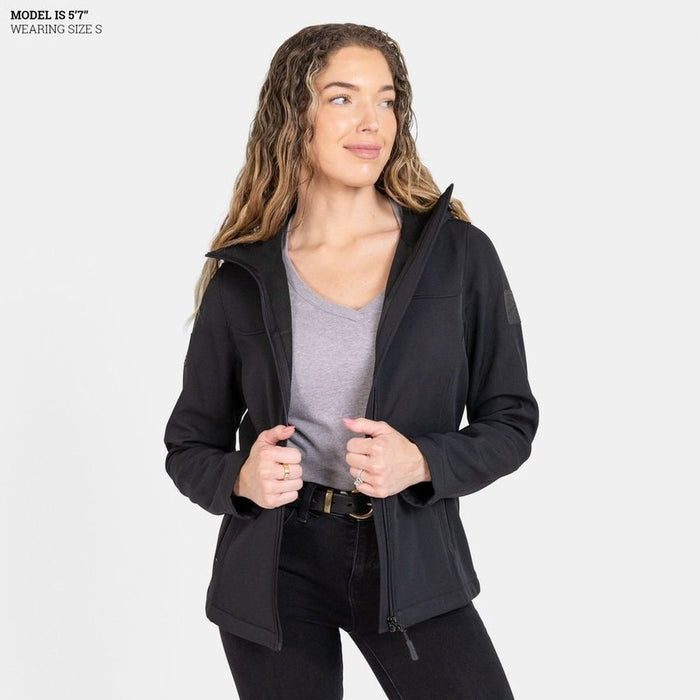 Grunt Style Women's Soft Shell Jacket - Black