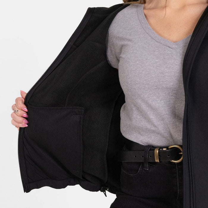 Grunt Style Women's Soft Shell Jacket - Black