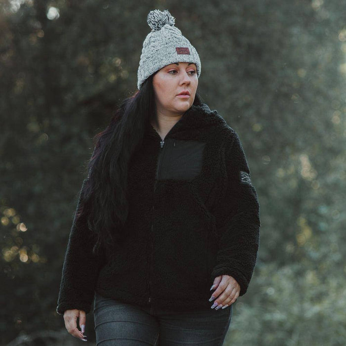women sherpa jacket