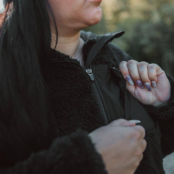 women sherpa jacket - jackets for women