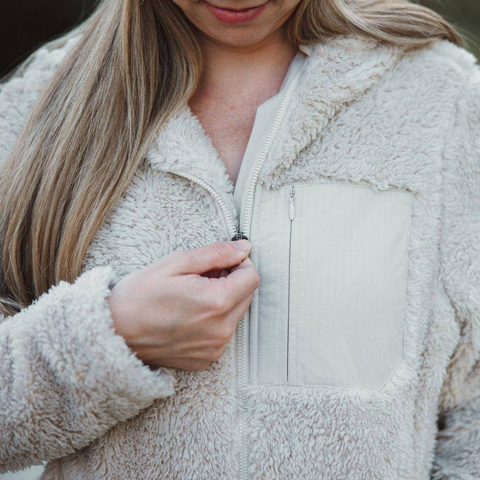 Sherpa Jacket - Patriotic Clothing for Women