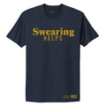 Women's Swearing Helps Boyfriend Fit T-Shirt - Midnight Navy