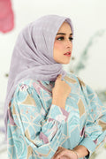 Xanadu Monogram Voal Square - Lilac