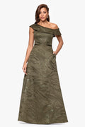 Xscape Evenings Cold Shoulder A-line Evening Dress 7034X