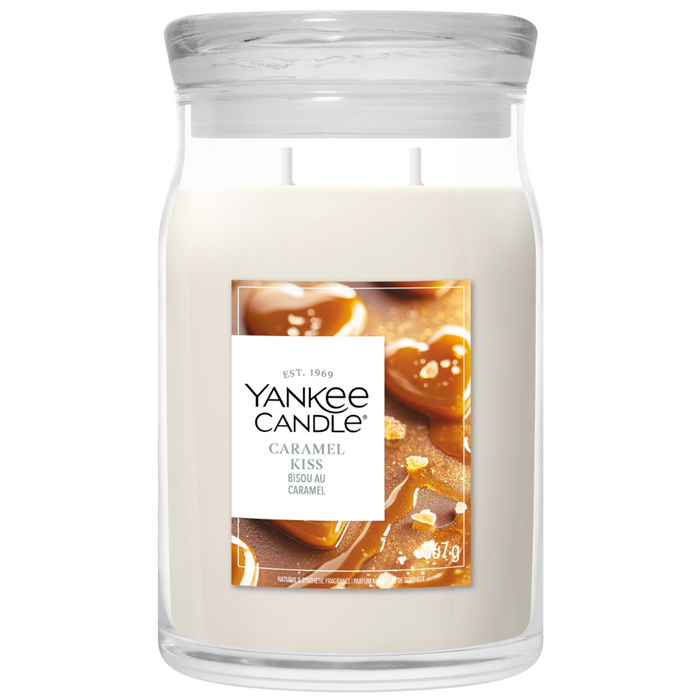 Yankee Candle Caramel Kiss Large Signature Jar Candle
