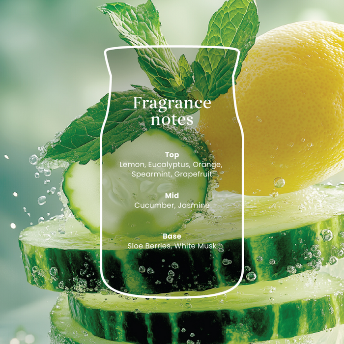 Yankee Candle Cucumber Mint Cooler Large Signature Jar Candle