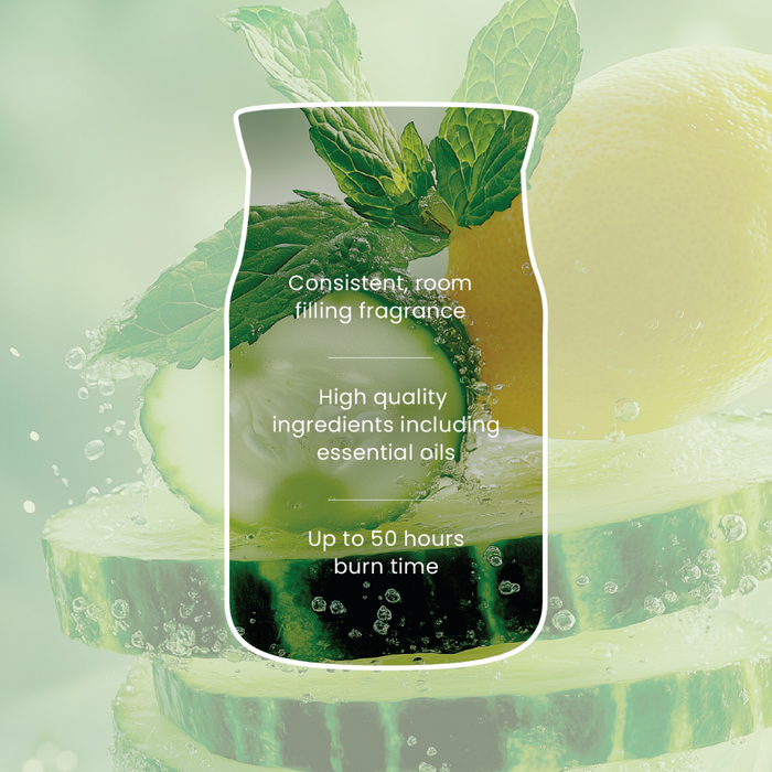 Yankee Candle Cucumber Mint Cooler Large Signature Jar Candle