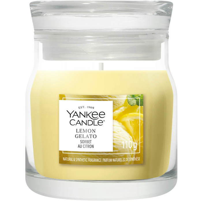 Yankee Candle Lemon Gelato Small Signature Jar Candle