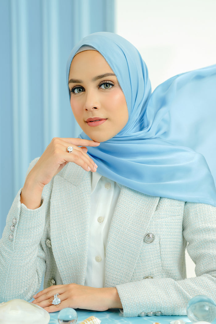 Zara Shawl - Airforce Blue