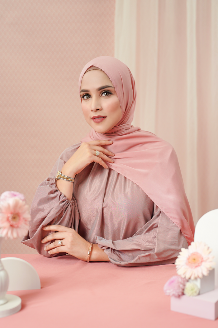 Zara Shawl - Blush
