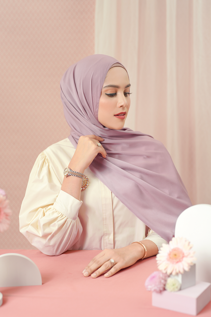 Zara Shawl - Mauve Shadow