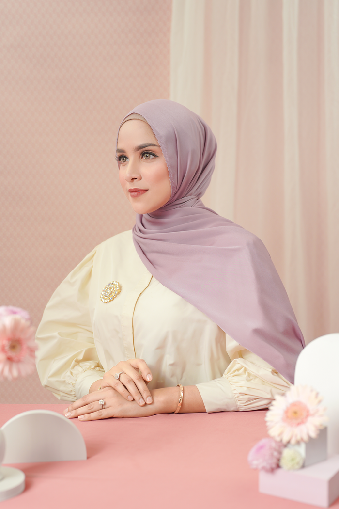 Zara Shawl - Mauve Shadow