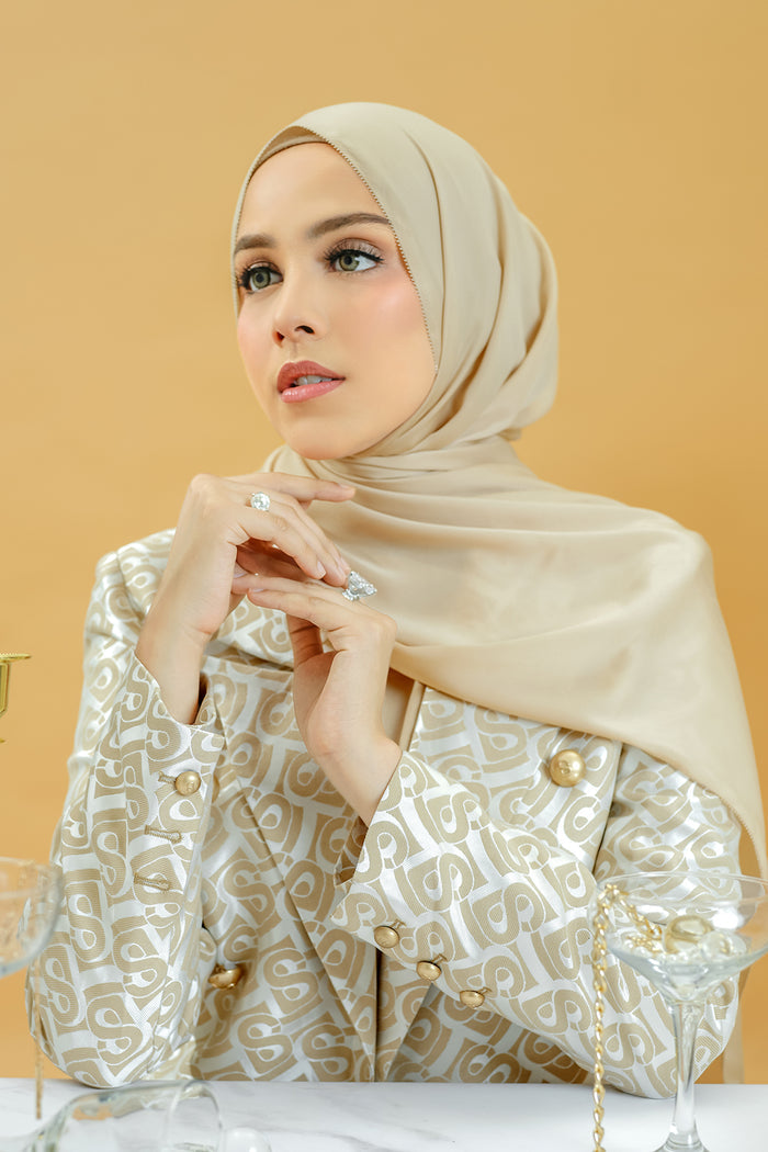 Zara Shawl - Milk Tea