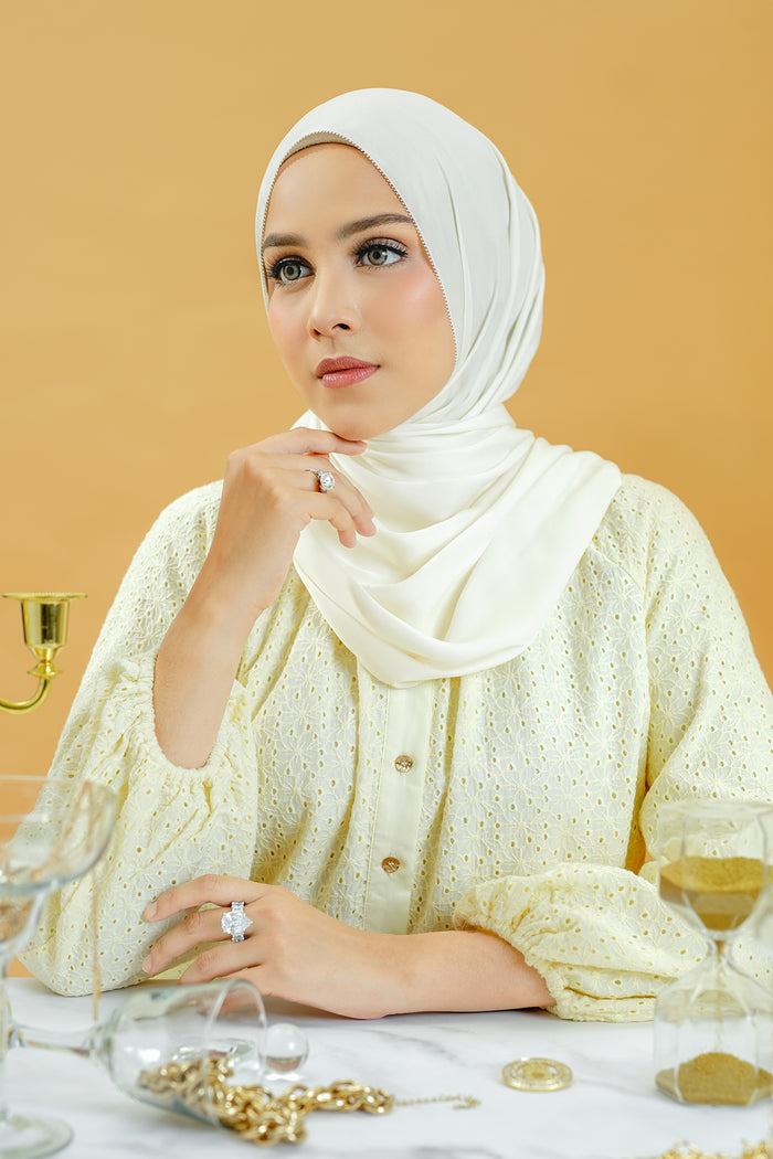 Zara Shawl - Pearl